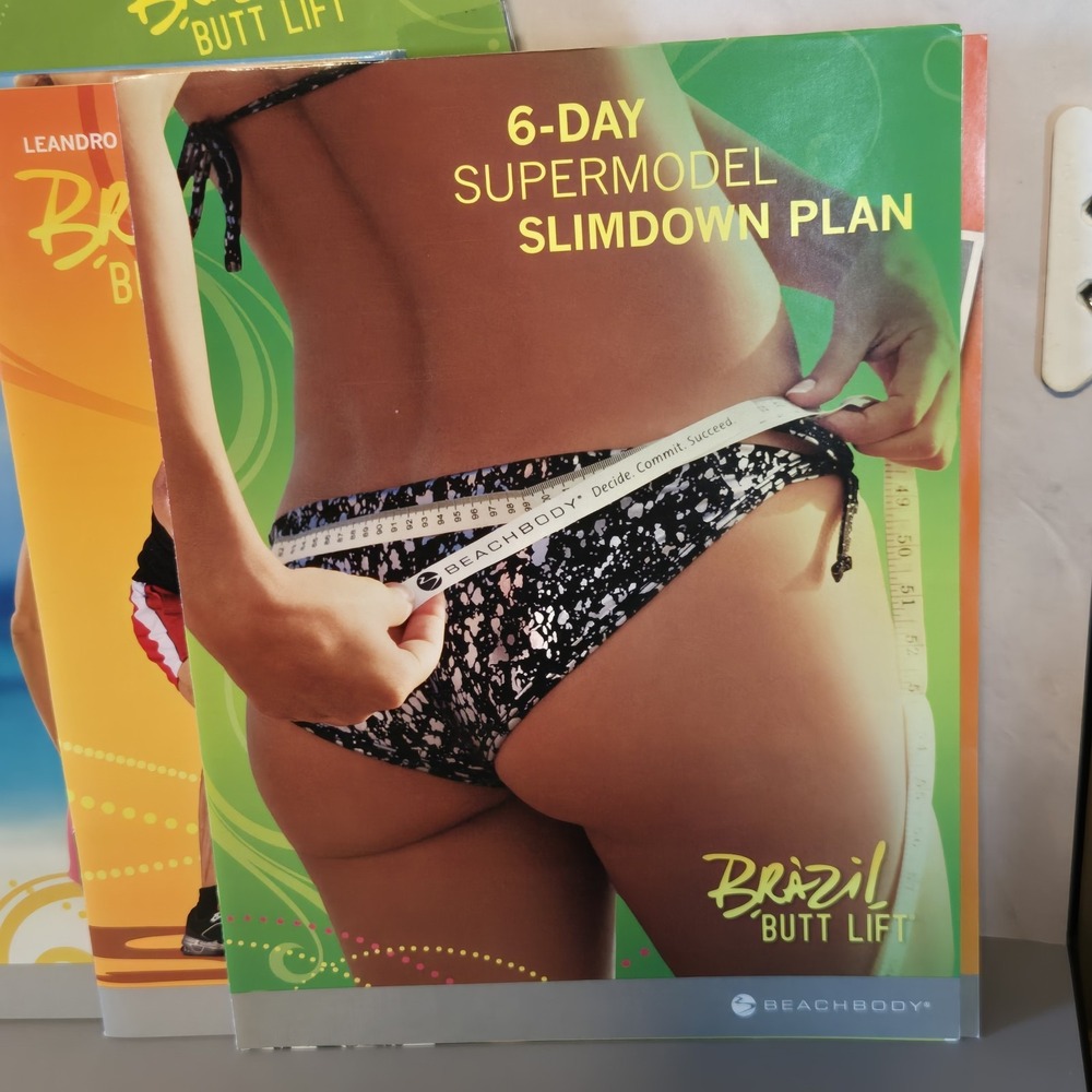 Brazil Butt Lift beachbody Bodi workout DVD set Meal Plan, Calendar,‎ Slimdown - Picture 6 of 12